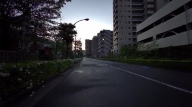 Tokyo cycling dash cam driving recorder