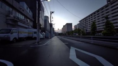 Tokyo cycling dash cam driving recorder