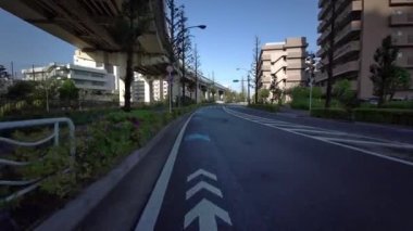 Tokyo cycling dash cam driving recorder