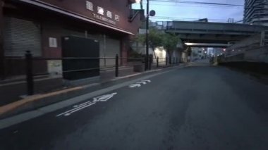 Tokyo cycling dash cam driving recorder