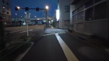 Tokyo cycling dash cam driving recorder