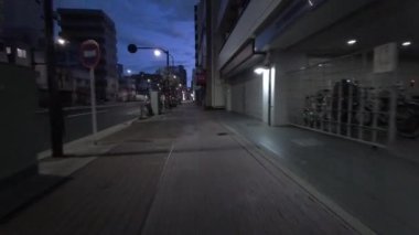 Tokyo cycling dash cam driving recorder