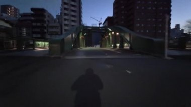 Tokyo cycling dash cam driving recorder