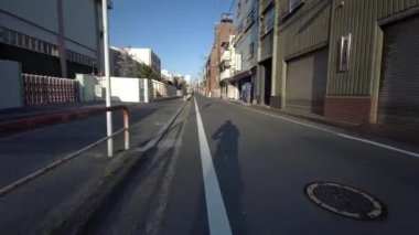 Tokyo cycling dash cam driving recorder