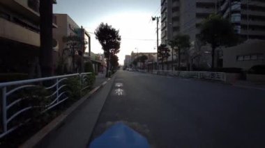 Tokyo cycling dash cam driving recorder