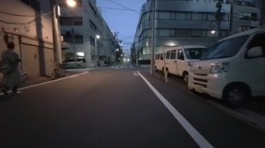 Tokyo cycling dash cam driving recorder