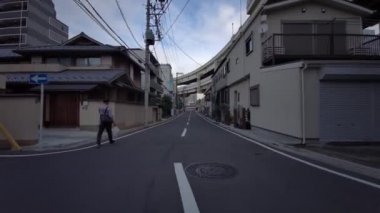 Tokyo cycling dash cam driving recorder