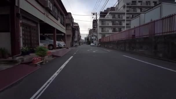 Tokyo Cycling Dash Cam Driving Recorder — Vídeos de Stock