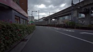 Tokyo cycling dash cam driving recorder