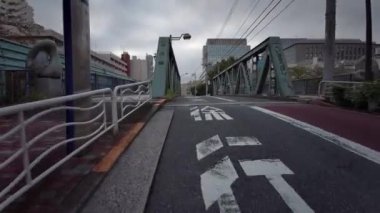 Tokyo cycling dash cam driving recorder