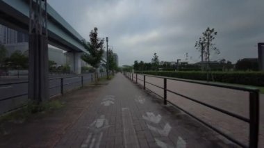 Tokyo cycling dash cam driving recorder