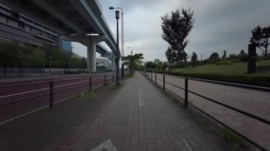 Tokyo cycling dash cam driving recorder