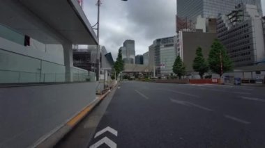 Tokyo cycling dash cam driving recorder