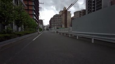 Tokyo cycling dash cam driving recorder