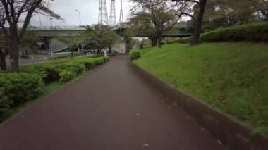 Tokyo cycling dash cam driving recorder