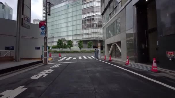 Tokyo Cycling Dash Cam Driving Recorder — Wideo stockowe