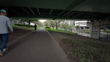 Tokyo cycling dash cam driving recorder
