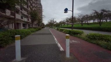 Tokyo cycling dash cam driving recorder