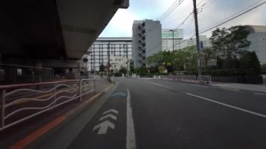 Tokyo cycling dash cam driving recorder