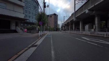Tokyo cycling dash cam driving recorder