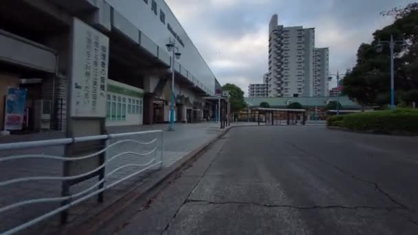 Tokio Ciclismo Guion Cam Grabadora Conducción — Vídeos de Stock