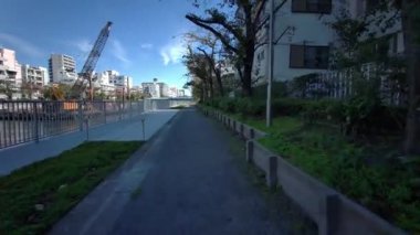 Tokyo cycling dash cam driving recorder