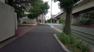 Tokyo cycling dash cam driving recorder