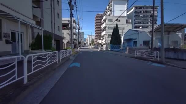 Tokyo Cycling Dash Cam Driving Recorder — Stock Video