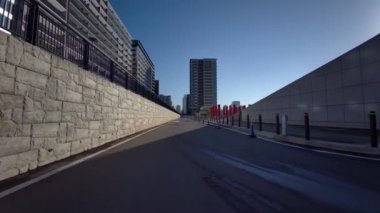 Tokyo cycling dash cam driving recorder