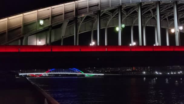 สะพานท มองเห วตอนกลางค นของโตเก — วีดีโอสต็อก