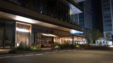 Japonya Tokyo Gece Manzarası