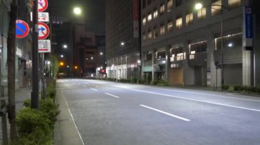 Japonya Tokyo Gece Manzarası