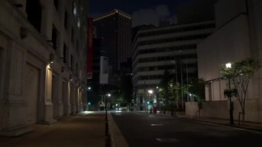 Japonya Tokyo Gece Manzarası
