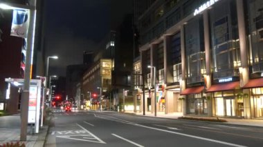 Japonya Tokyo Gece Manzarası