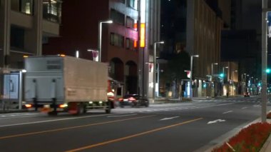 Japonya Tokyo Gece Manzarası