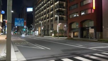 Japonya Tokyo Gece Manzarası