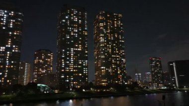 Japonya Tokyo Gece Manzarası