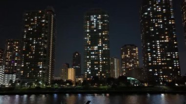Japonya Tokyo Gece Manzarası