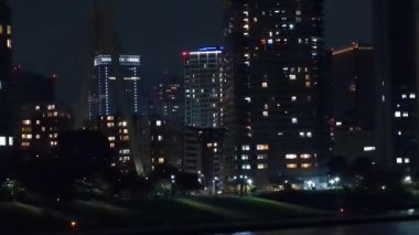 Japonya Tokyo Gece Manzarası