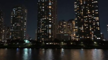 Japonya Tokyo Gece Manzarası