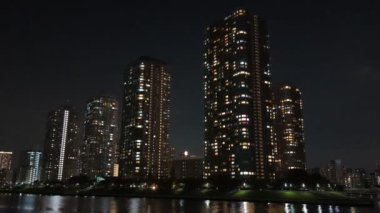 Japonya Tokyo Gece Manzarası