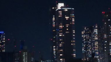 Japonya Tokyo Gece Manzarası