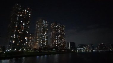 Japonya Tokyo Gece Manzarası