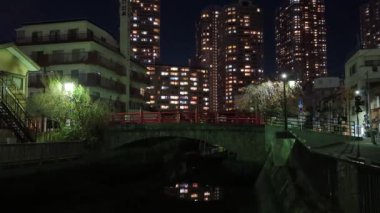 Japonya Tokyo Gece Manzarası