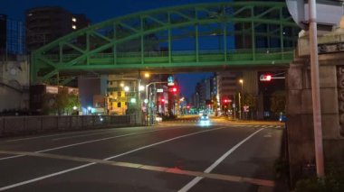 Japonya Tokyo Gece Manzarası