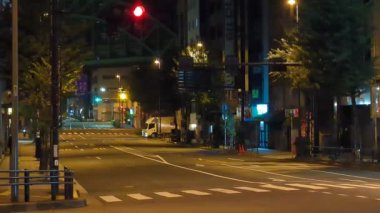 Japonya Tokyo Gece Manzarası