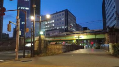 Japonya Tokyo Gece Manzarası