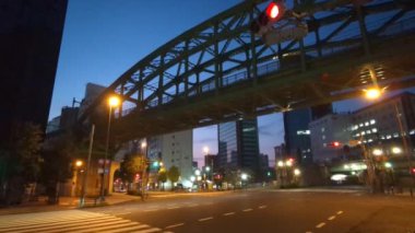 Japonya Tokyo Gece Manzarası