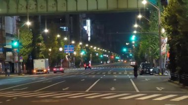 Japonya Tokyo Gece Manzarası