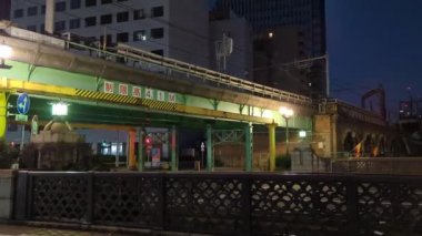 Japonya Tokyo Gece Manzarası